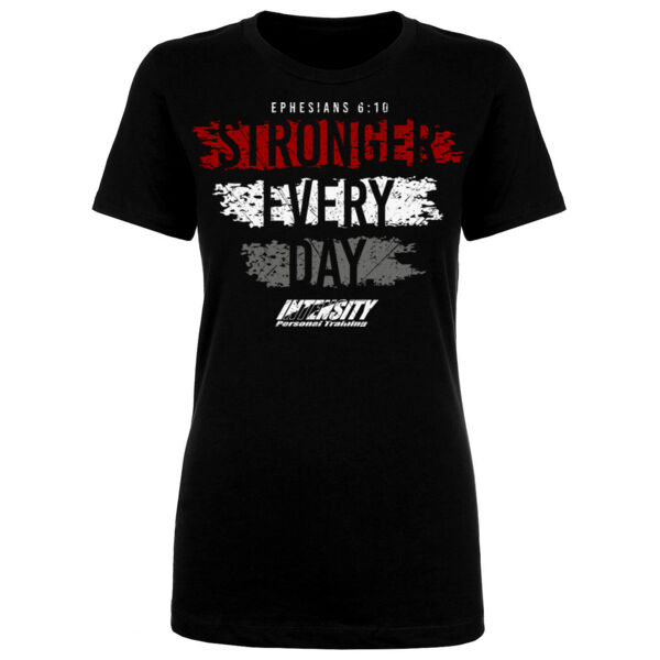 STRONGER EVERY DAY - WOMEN'S FITTED T-SHIRT - $2TQYK1$ Thumbnail