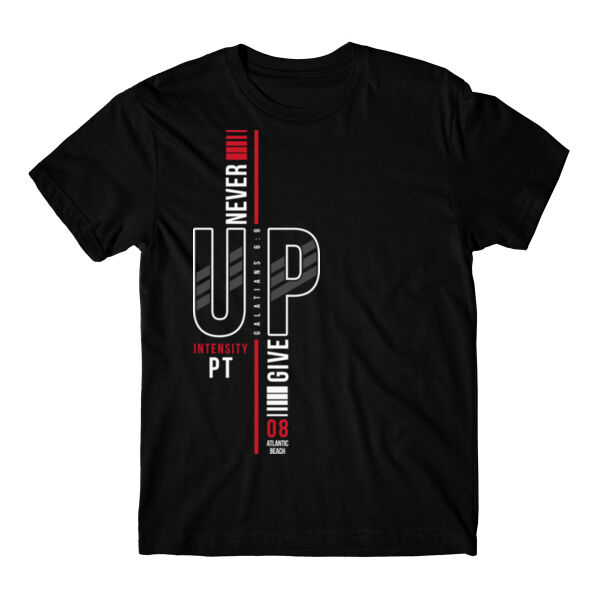 NEVER GIVE UP - T-SHIRT - $T2KP48$ Thumbnail