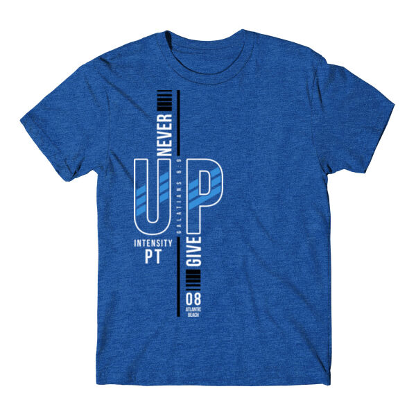 NEVER GIVE UP - T-SHIRT - $RK3A8S$ Thumbnail