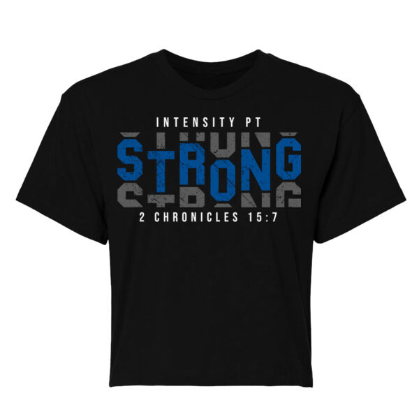 STRONG COUNTDOWN - WOMEN'S CROP T-SHIRT - $1VKAD6$ Thumbnail