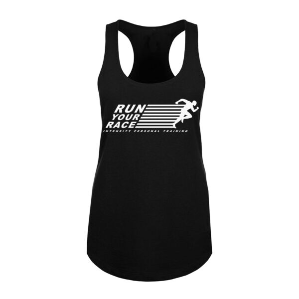 RUN YOUR RACE - WOMEN'S FITTED TANK TOP - $YRSAGD$ Thumbnail