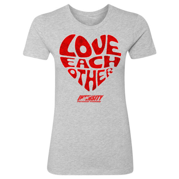LOVE EACH OTHER - WOMEN'S FITTED T-SHIRT - $MBSHV9$ Thumbnail