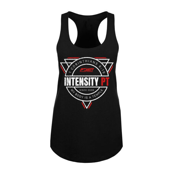 MY BODY IS A TEMPLE - WOMEN'S FITTED TANK TOP Thumbnail